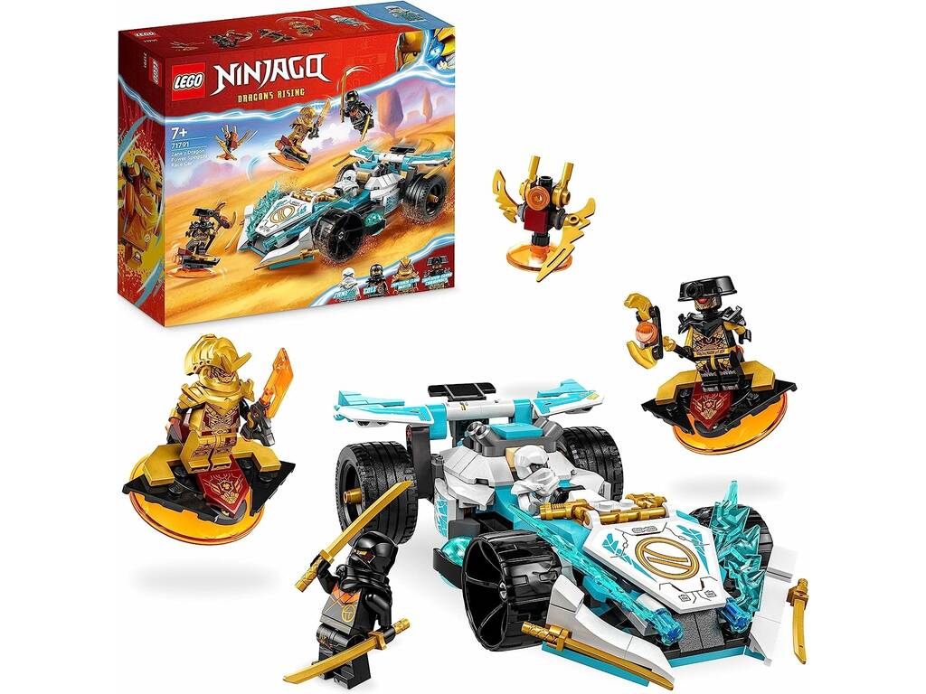 Lego Ninjago Zane Dragon Power Deportivo de Competición Spinjitzu 71791