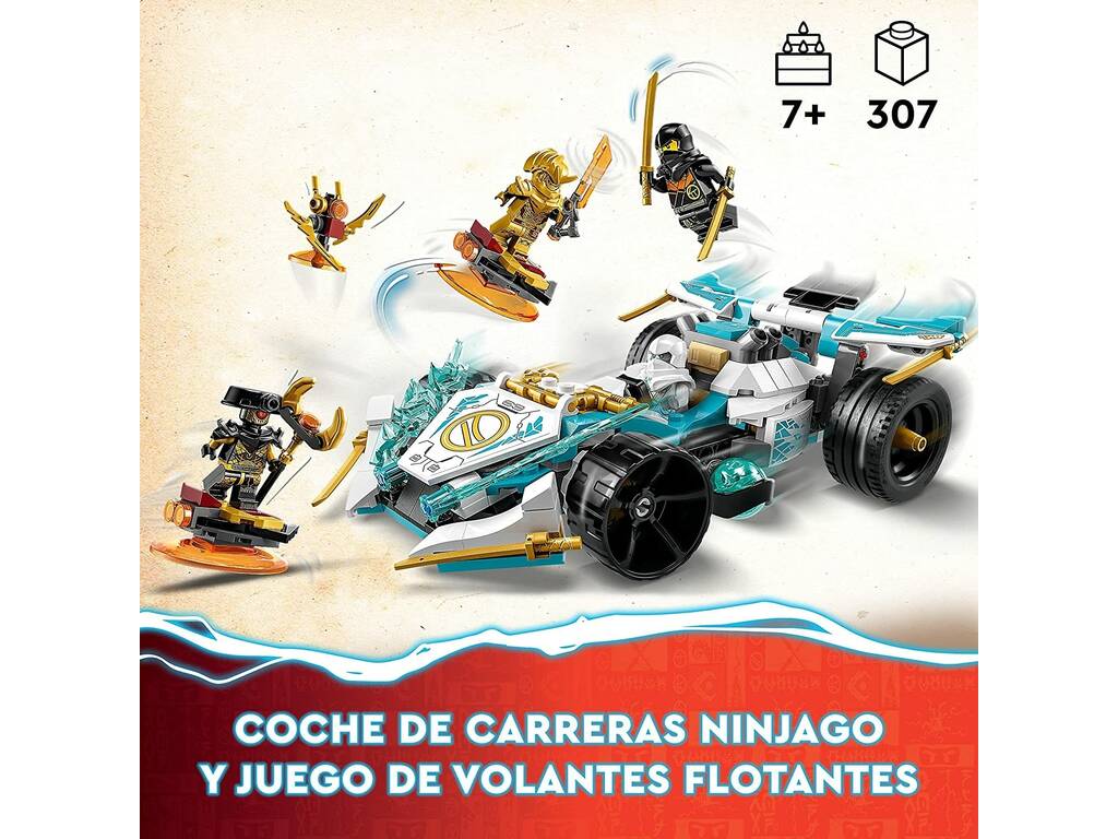 Lego Ninjago Zane Dragon Power Deportivo de Competición Spinjitzu 71791