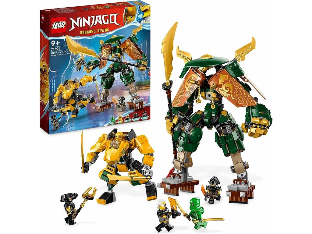 Lego Ninjago Ninja Mecca della Squadra di Lloyd e Arin 71794