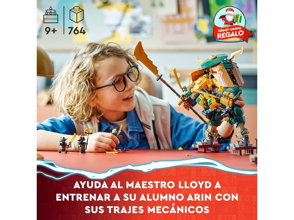 Lego Ninjago Ninja Mecca della Squadra di Lloyd e Arin 71794