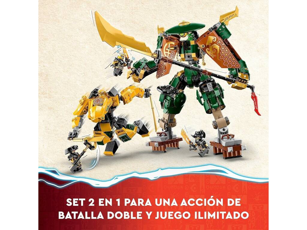 Lego Ninjago Ninja Mecca della Squadra di Lloyd e Arin 71794