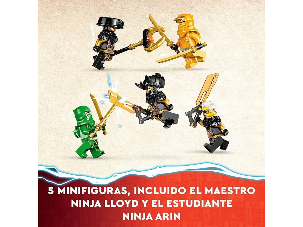 Lego Ninjago Ninja Mecca della Squadra di Lloyd e Arin 71794