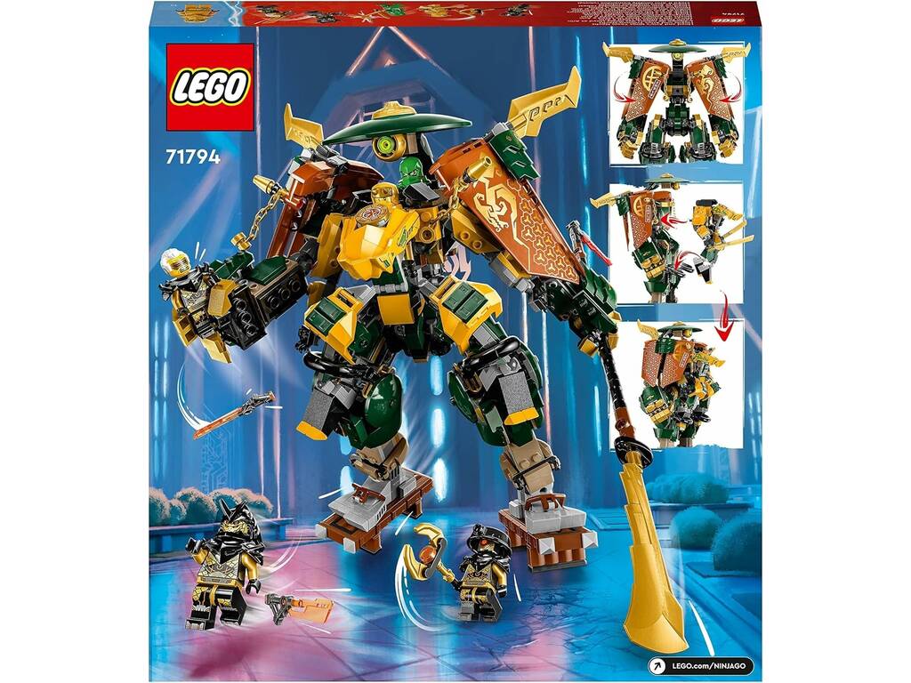 Lego Ninjago Ninja Mecca della Squadra di Lloyd e Arin 71794