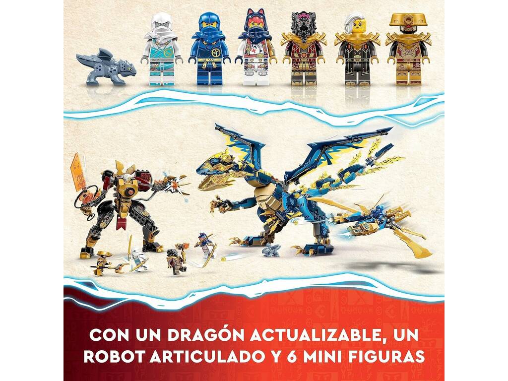 Lego Ninjago Drago Elementale Vs. Mecca dell'Imperatrice 71796