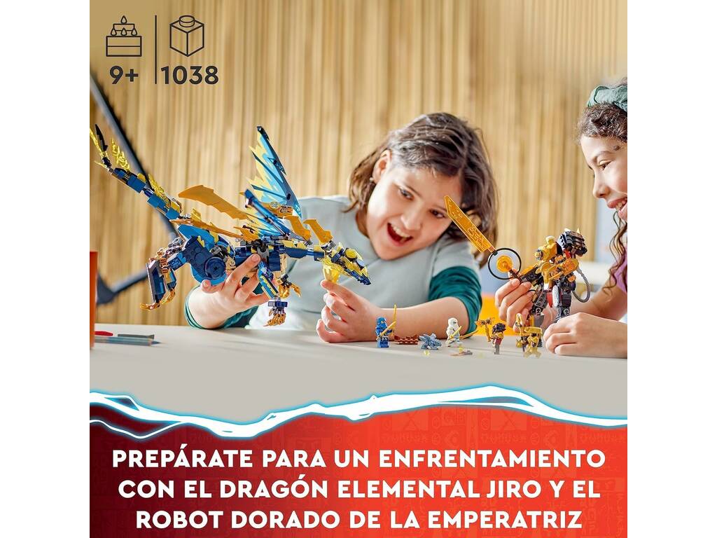 Lego Ninjago Drago Elementale Vs. Mecca dell'Imperatrice 71796