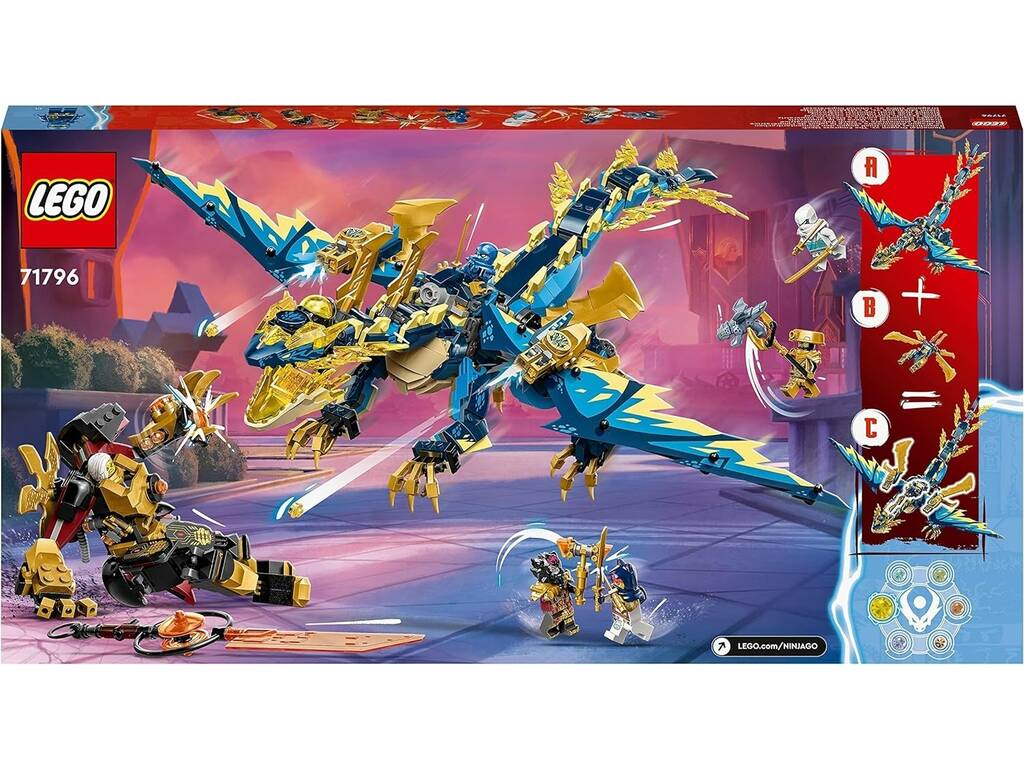 Lego Ninjago Drago Elementale Vs. Mecca dell'Imperatrice 71796