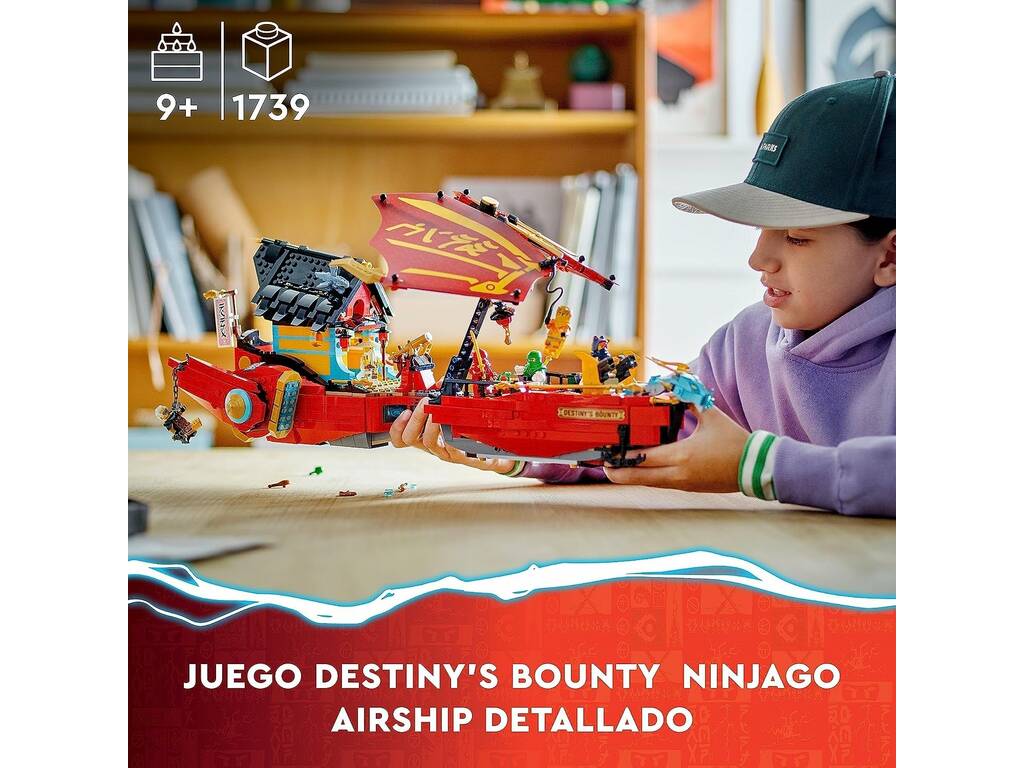 Lego Ninjago Nave d'assalto Ninja Corsa contro il tempo 71797