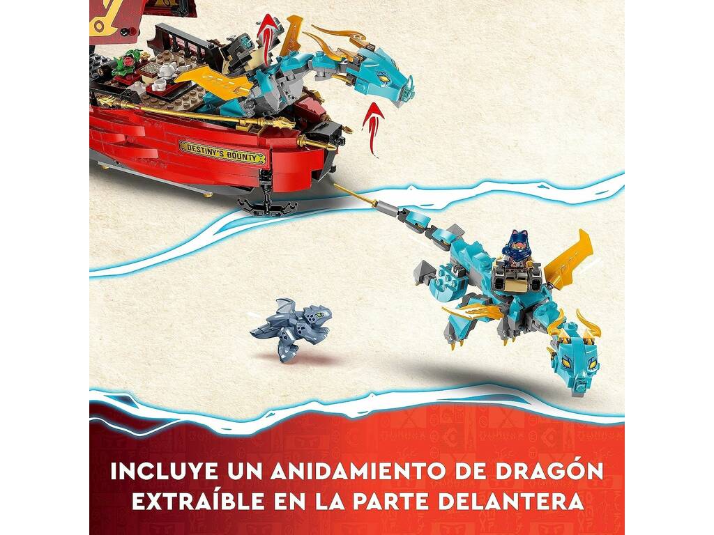 Lego Ninjago Nave d'assalto Ninja Corsa contro il tempo 71797