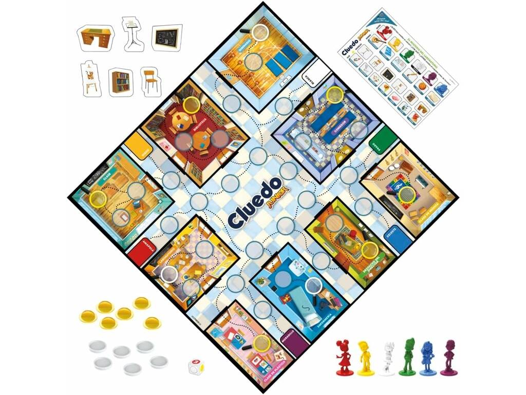 Cluedo Junior Portugués Hasbro F6419190