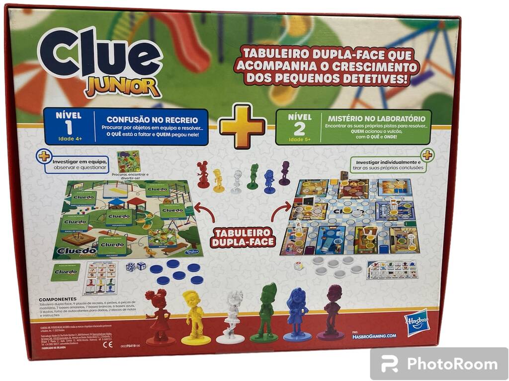Cluedo Junior Portugués Hasbro F6419190