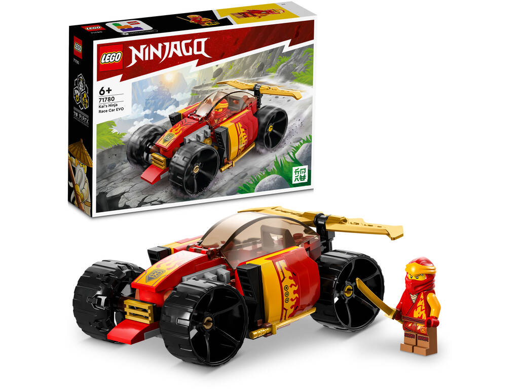 Lego Ninjago Auto da corsa Ninja Evo di Kai 71780