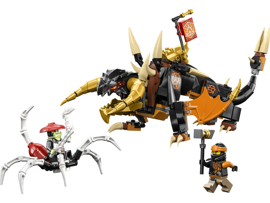 Lego Ninjago Drago di Terra Evo di Cole 71782