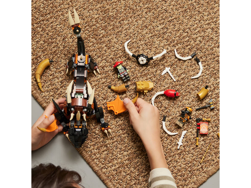 Lego Ninjago Drago di Terra Evo di Cole 71782