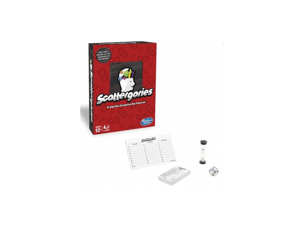 Scattergories Portoghese Hasbro C1941190