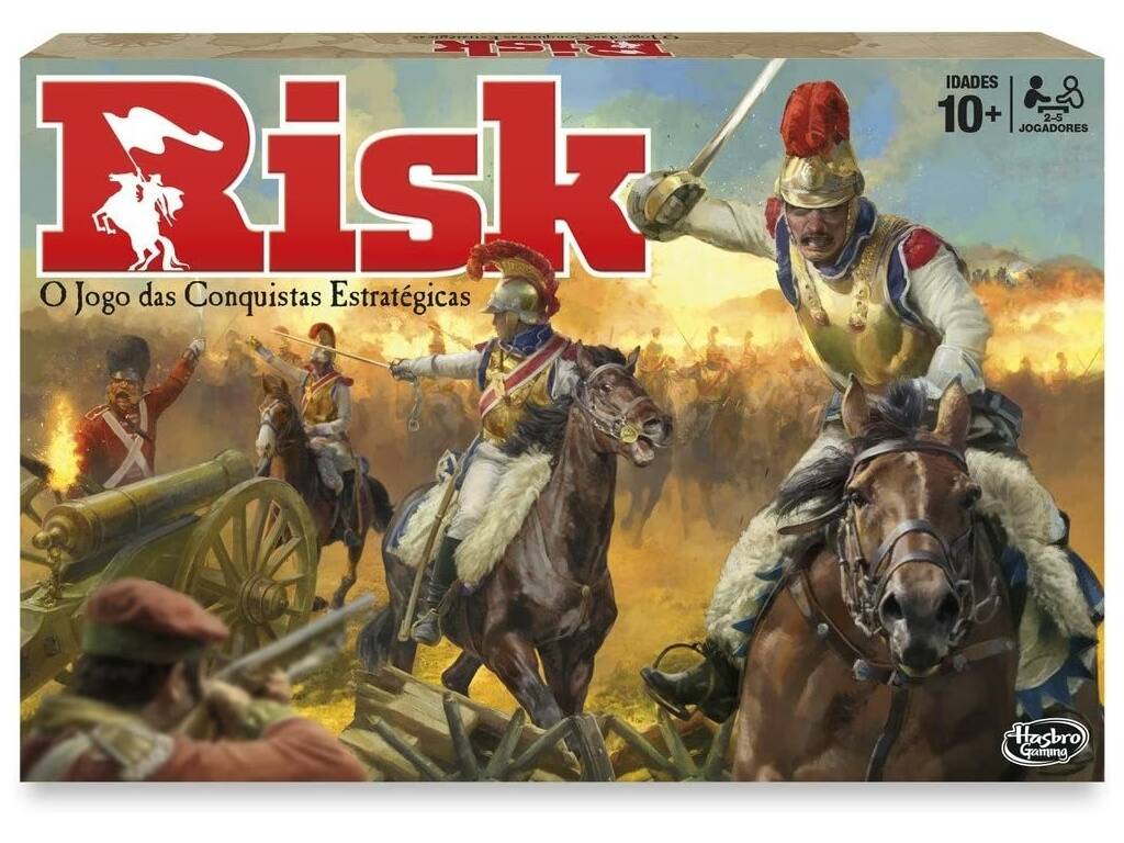 Jeu de Société Risk en Portugais Hasbro B7404190