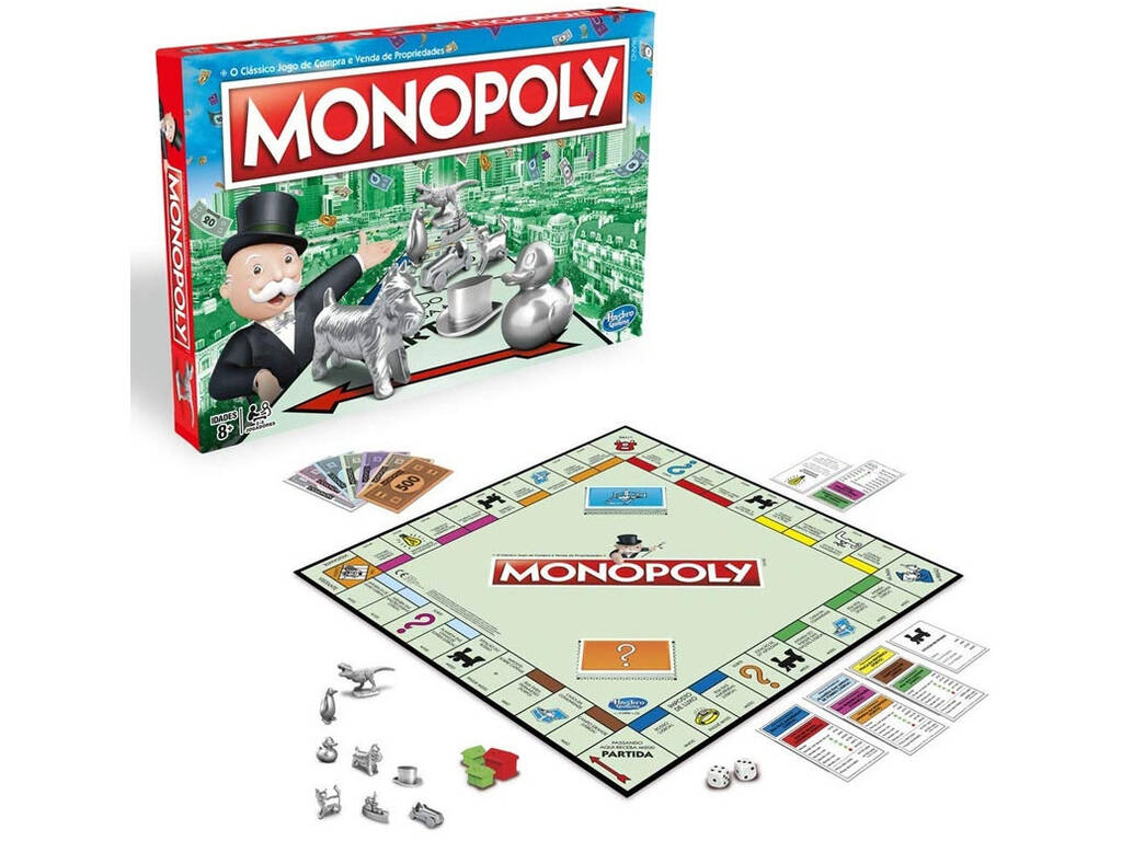 Monopoly Classico Portogallo Hasbro C1009521