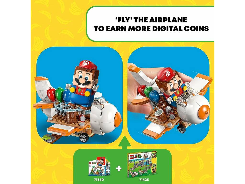 Lego Super Mario Set di espansione: Vagone minerario di Diddy Kong 71425
