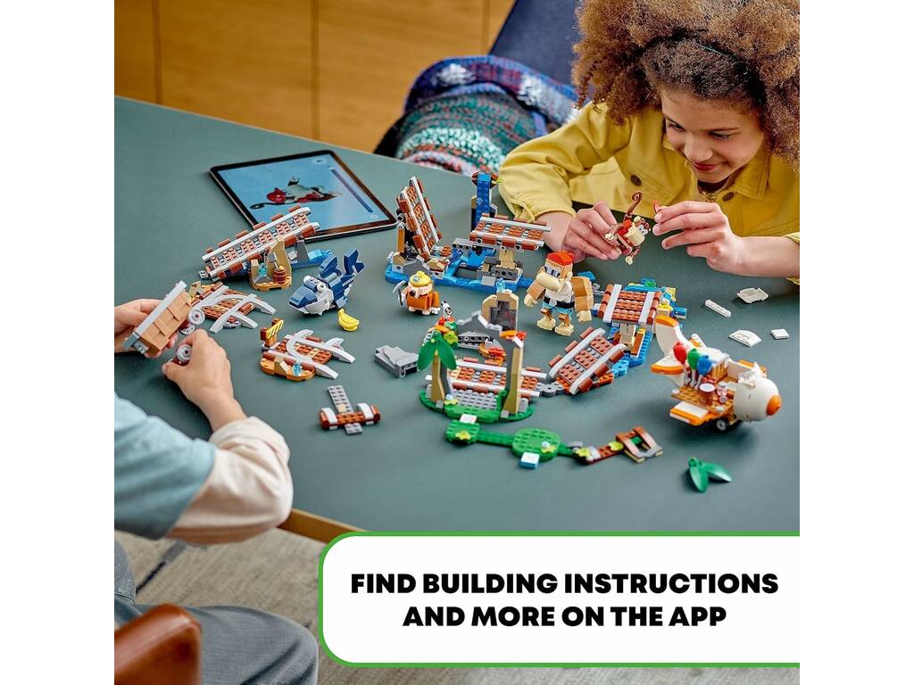 Lego Super Mario Set di espansione: Vagone minerario di Diddy Kong 71425