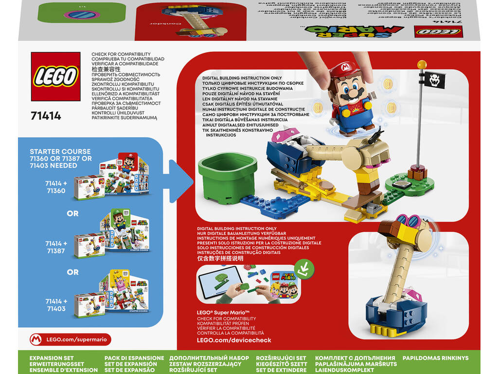 Lego Super Mario Set di espansione Testata del Conckdor's 71414
