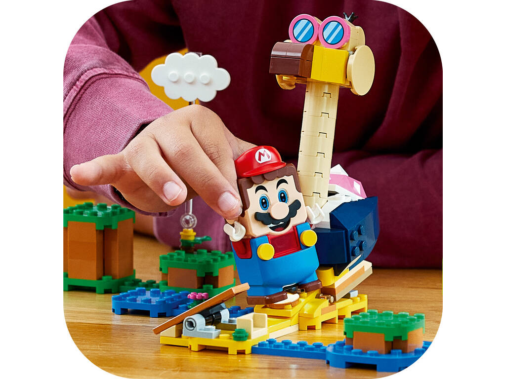 Lego Super Mario Set di espansione Testata del Conckdor's 71414