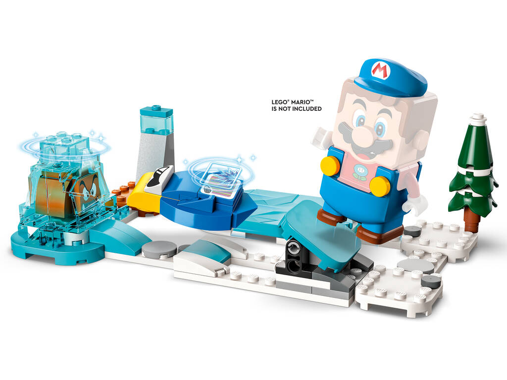 Lego Super Mario Starter Pack : Costume de Mario Glace et Monde Gelé 71415