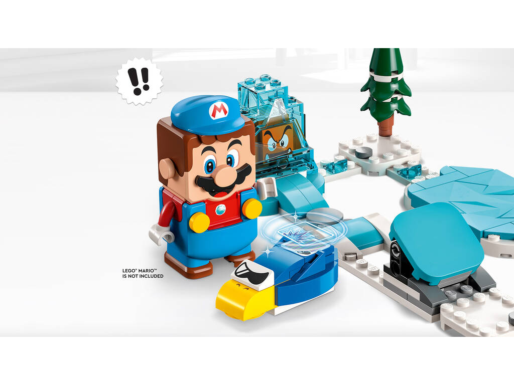 Lego Super Mario Starter Pack : Costume de Mario Glace et Monde Gelé 71415
