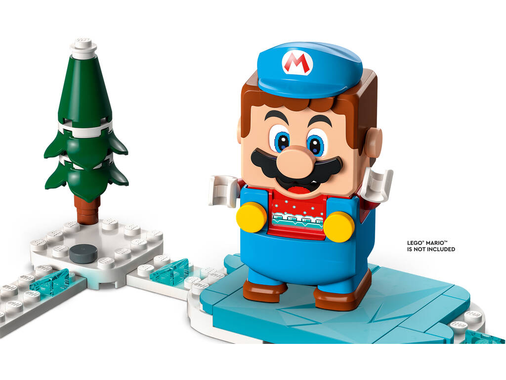 Lego Super Mario Starter Pack : Costume de Mario Glace et Monde Gelé 71415