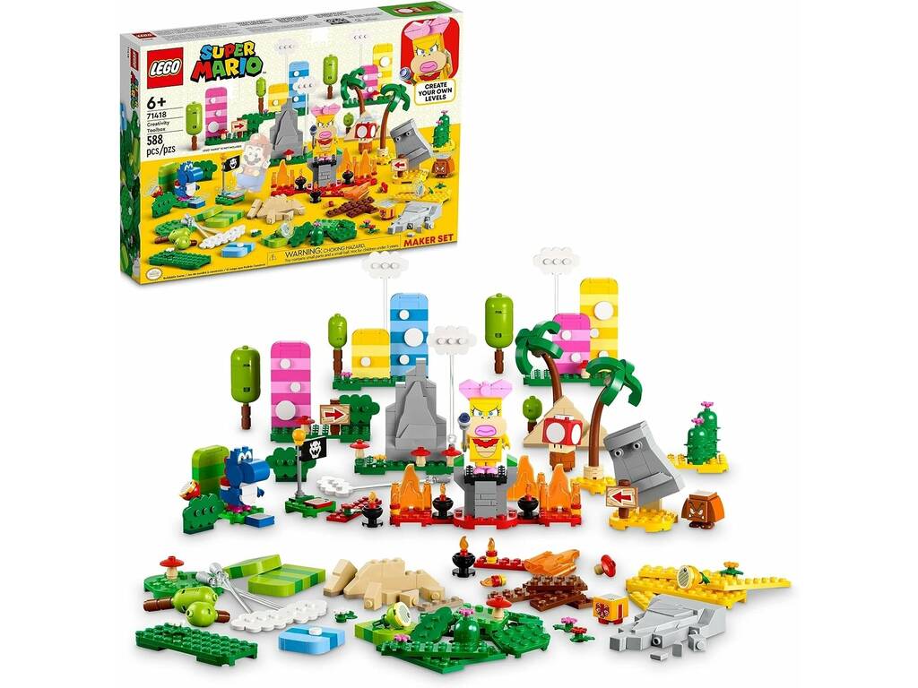 Lego Super Mario Set di espansione Cassetta degli attrezzi creativa 71418