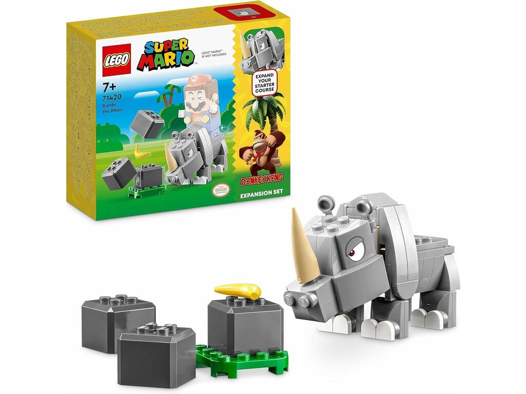 Lego Super Mario Set de Expansão: Rambi, o Rinoceronte 71420