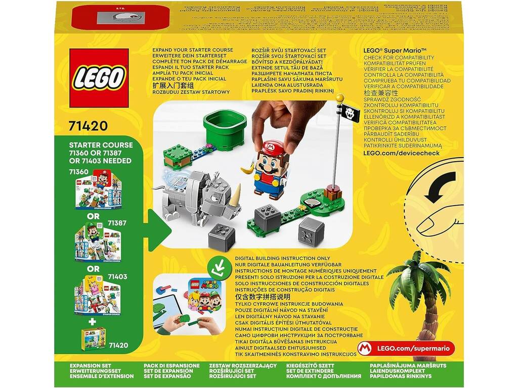 Lego Super Mario Set de Expansão: Rambi, o Rinoceronte 71420