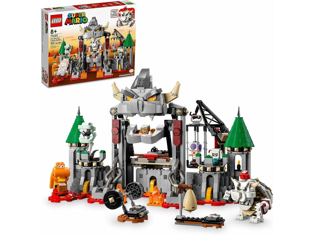 Set di espansione Lego Super Mario: Battaglia contro Bowsiti nel castello 71423