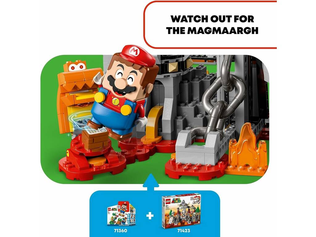 Set di espansione Lego Super Mario: Battaglia contro Bowsiti nel castello 71423