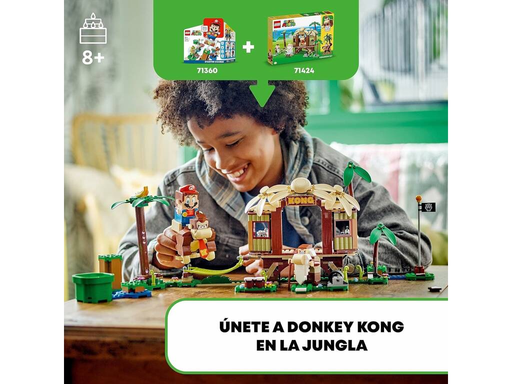 Lego Super Mario Set di espansione: Casa sull'albero di Donkey Kong 71424