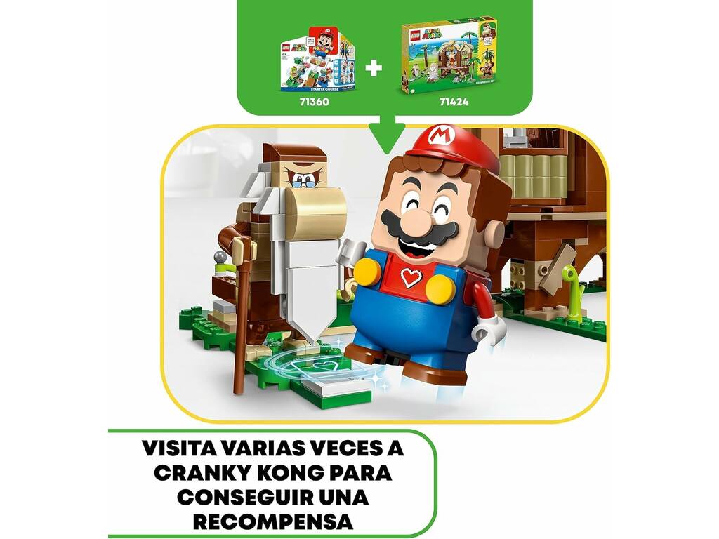 Lego Super Mario Set di espansione: Casa sull'albero di Donkey Kong 71424