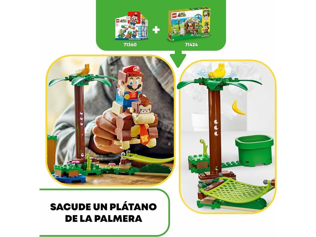 Lego Super Mario Set di espansione: Casa sull'albero di Donkey Kong 71424