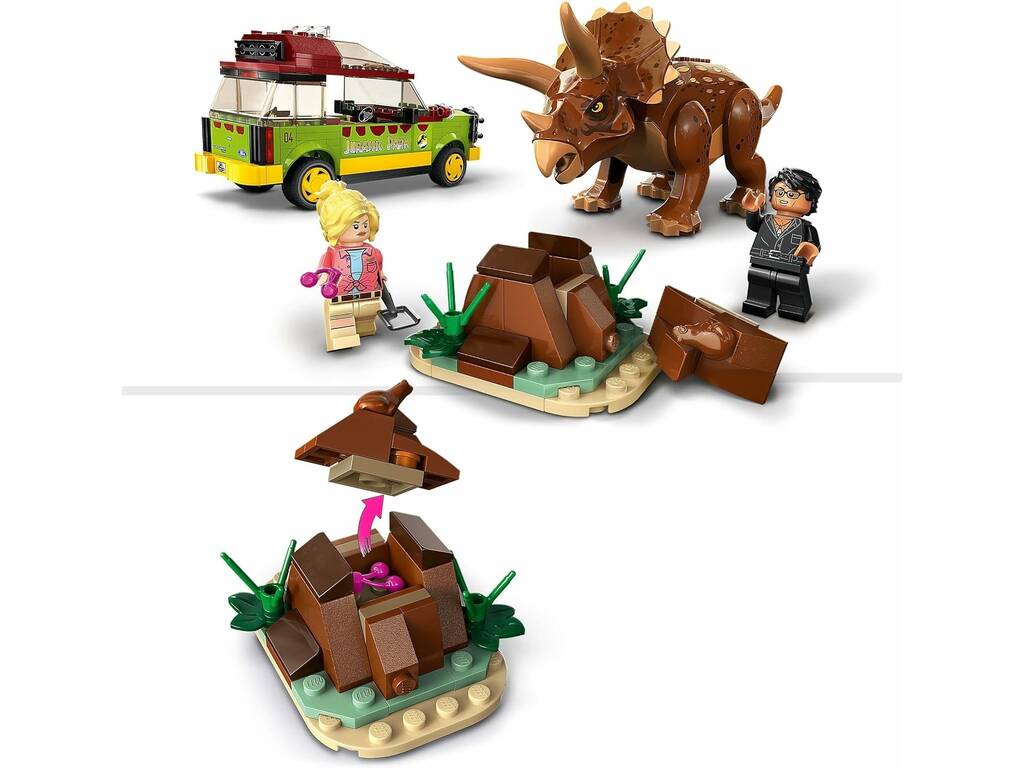 Lego Jurassic World Triceratops Analyse 76959