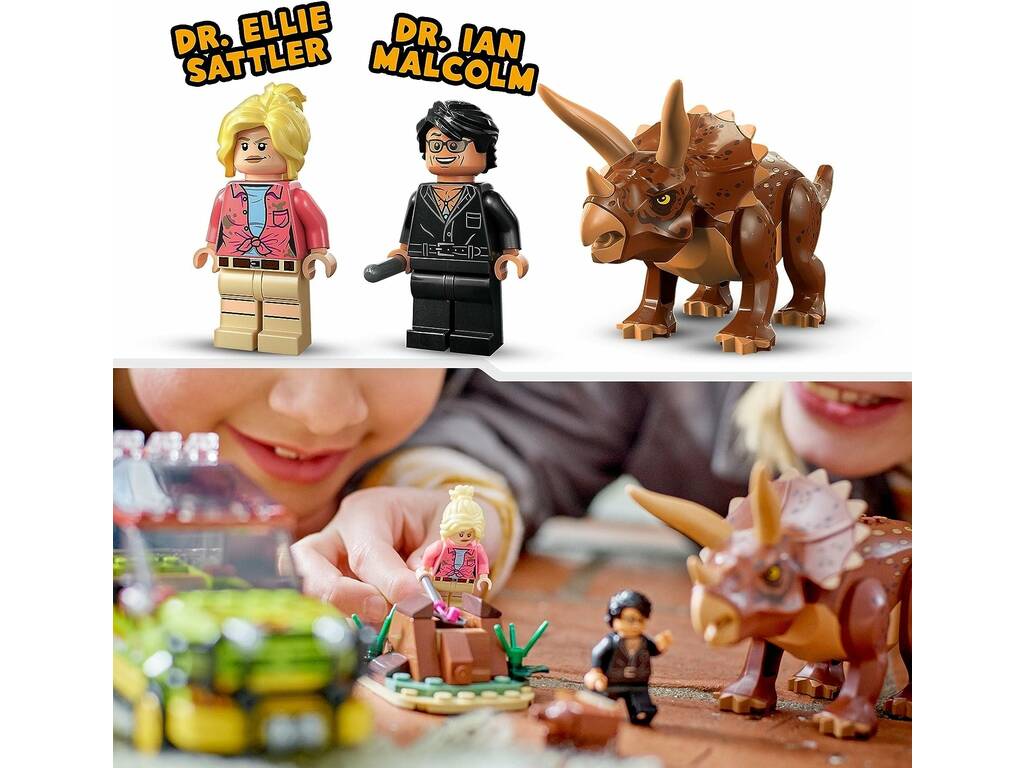Lego Jurassic World Triceratops Analyse 76959
