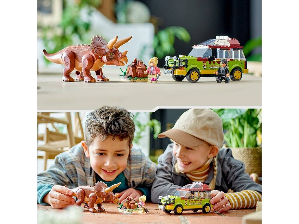 Lego Jurassic World Triceratops Analyse 76959