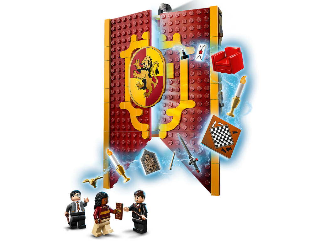 Lego Harry Potter Estandarte de la Casa Gryffindor 76409
