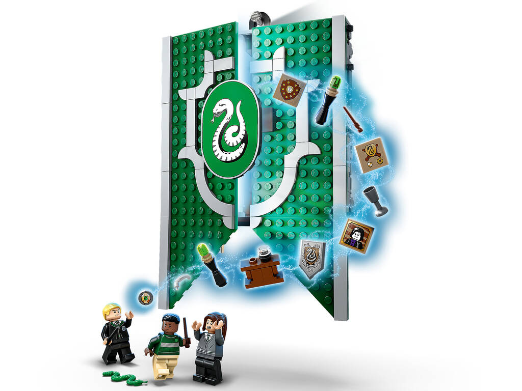 Lego Harry Potter Standard della Casa Serpeverde 76410