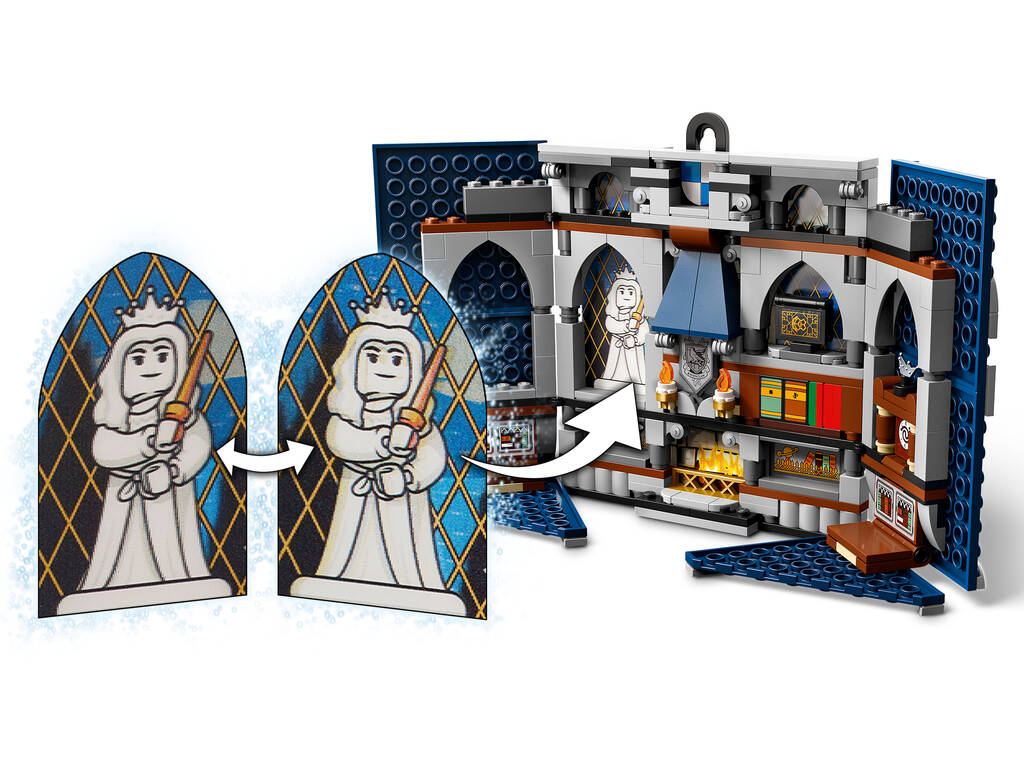 Lego Harry Potter Standard della Casa di Ravenclaw 76411