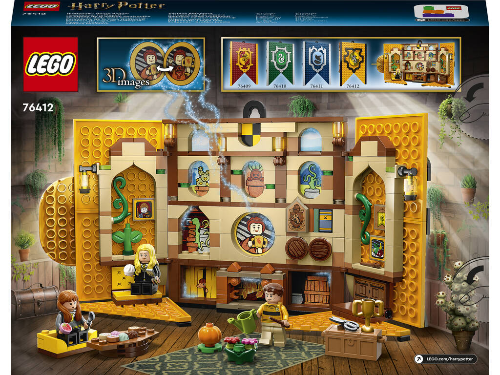 Lego Harry Potter Casa Tassorosso Standard 76412
