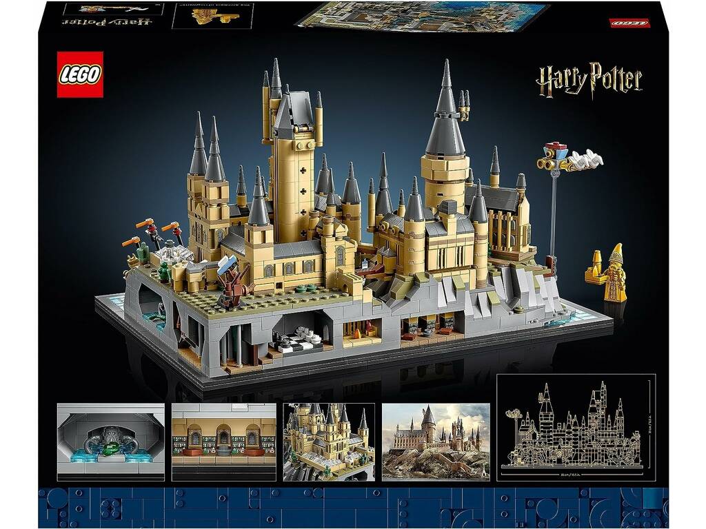 Lego Harry Potter Castello e terreno di Hogwarts 76419