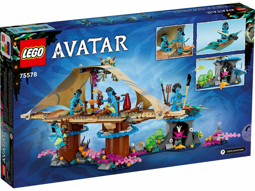 Lego Avatar Hogar en el Arrecife de los Metkayina 75578