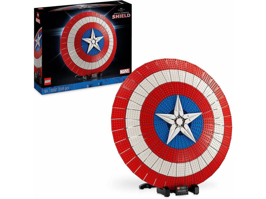 Lego Marvel Escudo del Capitán América 76262