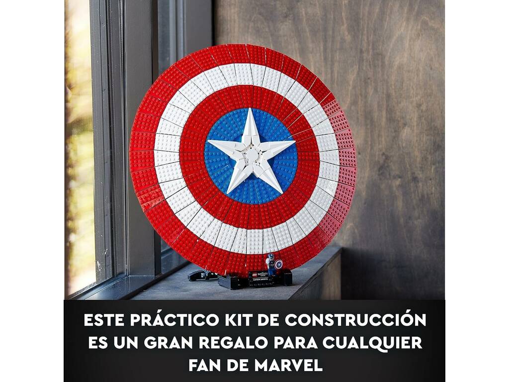 Lego Marvel Escudo del Capitán América 76262