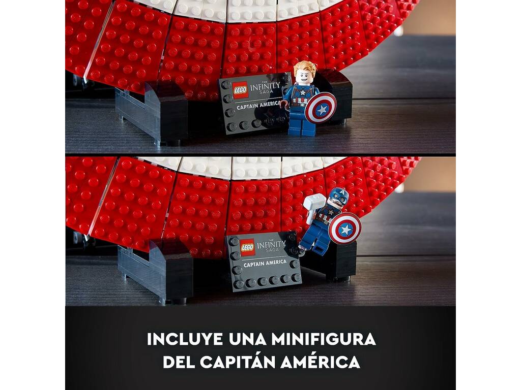 Lego Marvel Escudo del Capitán América 76262