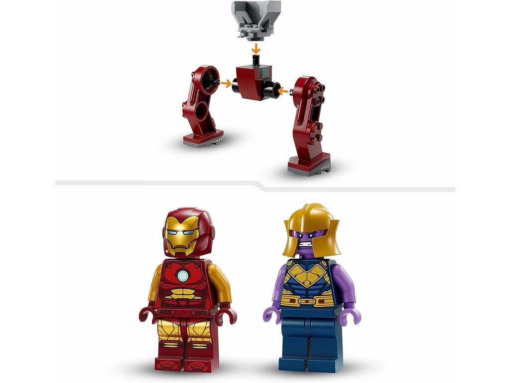 Lego Marvel Iron Man Hulkbuster vs. Thanos 76263