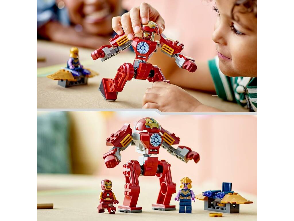 Lego Marvel Iron Man Hulkbuster vs. Thanos 76263