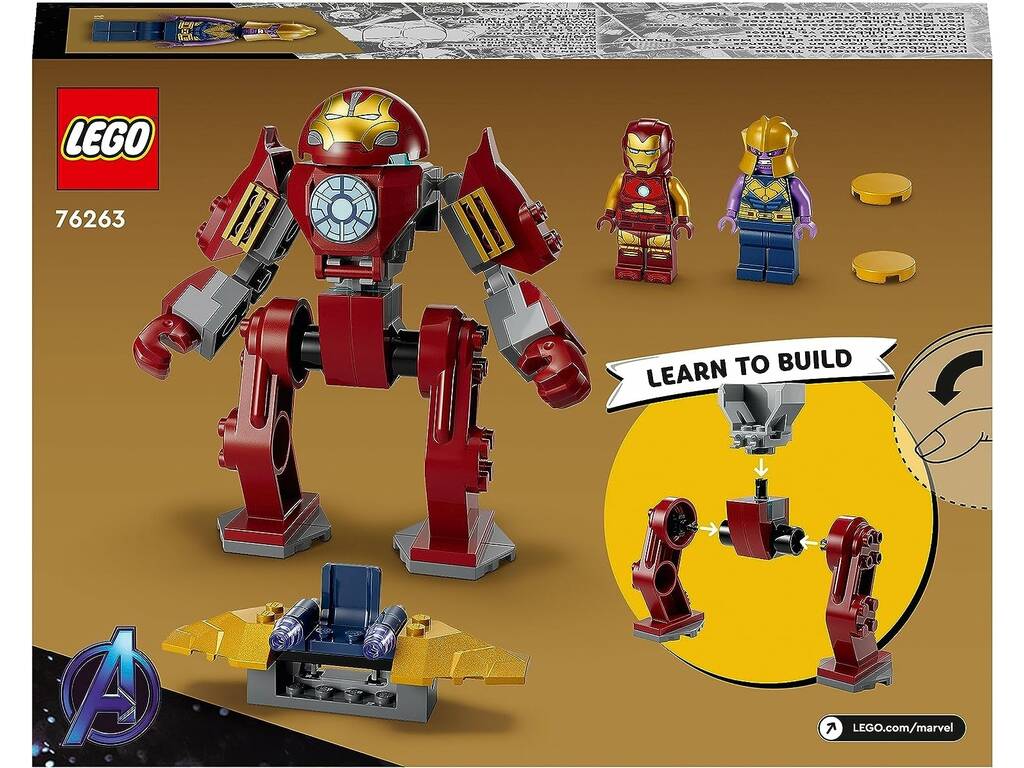 Lego Marvel Iron Man Hulkbuster vs. Thanos 76263
